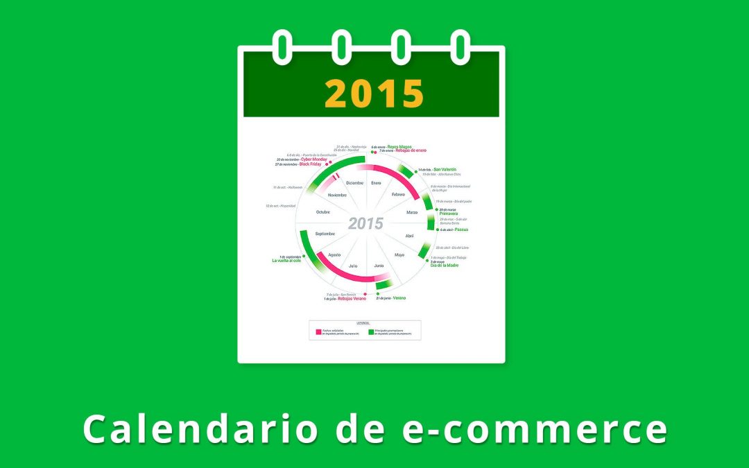 Calendário 2015 para eventos comerciais